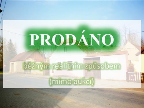 PRODÁNO (Běžným prodejem - bez aukce) Rodinný dům, Radotice u Jemnice, okr. Třebíč